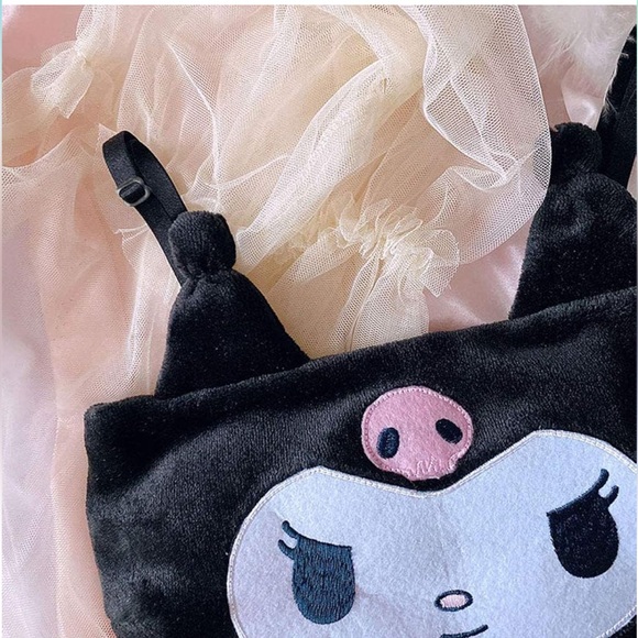 Sanrio Black Kuromi Velvet Set - Picture 2 of 8